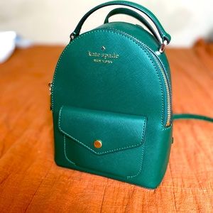 Kate Spade Mini Backpack Green